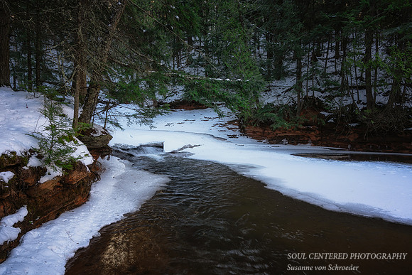 Siskiwit river, winter '25