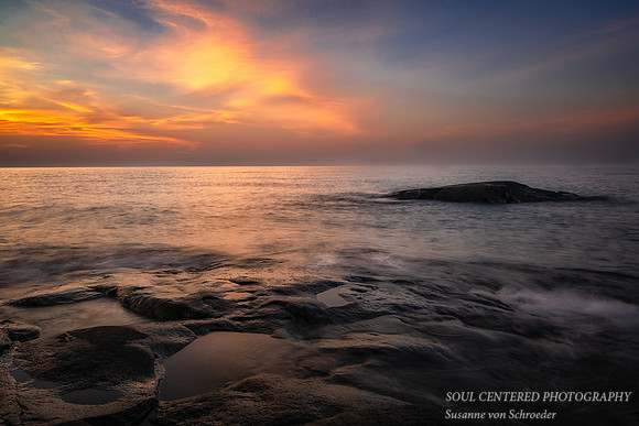 Colors of dawn, Lake Superior, Oct. '23 2