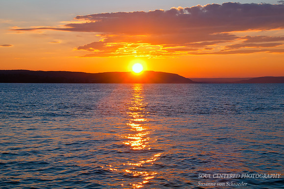 Sunset at Lake Constance