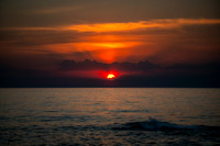Orange Sunrise at Artist Point, Grand Marais, October '25 1