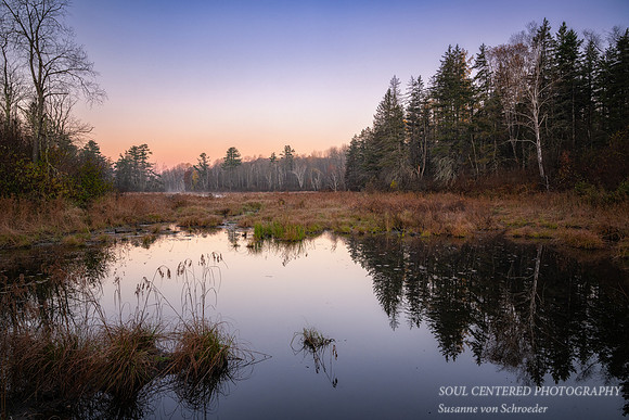 Colors of dawn and reflections, Oct. '25