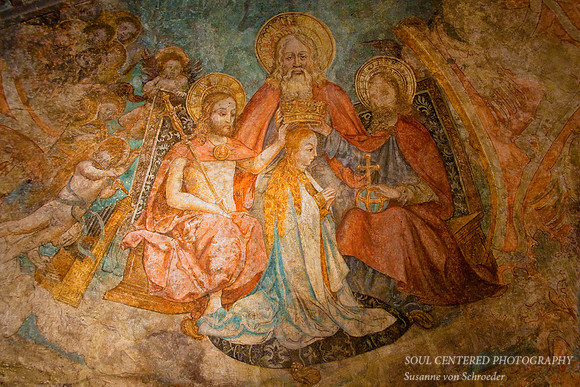 Old fresco in St. Peter's church