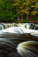 Bond Falls, upper cascades