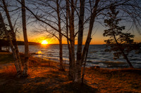 Lake Superior sunset, early Nov. '25