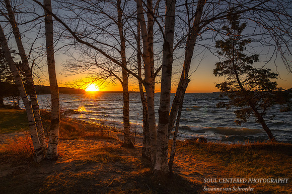 Lake Superior sunset, early Nov. '25