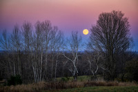 November Super Full moon, Blue Hills, '25 4