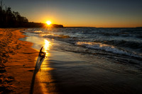 Lake Superior sunset, mid Nov. '25 2