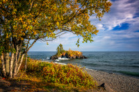 Hollow Rock, surrounded by autumn colors, October. '25