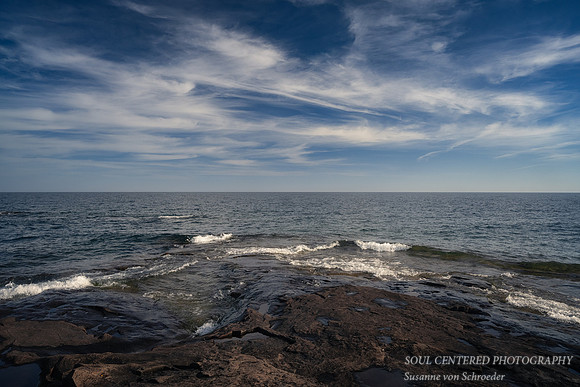 Lake Superior waves, Artist Point, Nov. '22