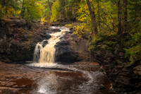 Upper Falls at Amnicon Falls State Park, Sept. '25, 1