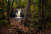 Upper Falls at Amnicon Falls State Park, Sept. '25, 3