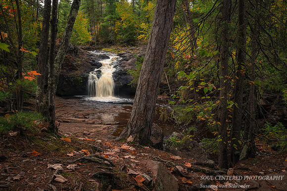 Upper Falls at Amnicon Falls State Park, Sept. '25, 3
