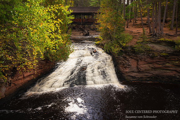 Lower Falls at Amnicon Falls State Park, Sept. '25,
