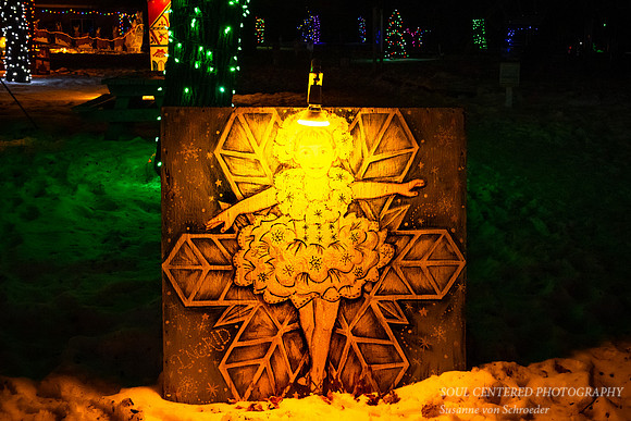 Christmas lights, Fairy, Irvine Park Chippewa Falls