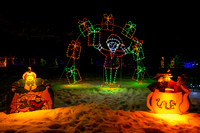 Christmas lights, Irvine Park Chippewa Falls 6