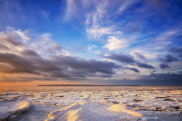 Lake Superior sunset clouds, Dec. '25 1