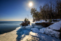 Winter scene, Madeline Island, '26 1