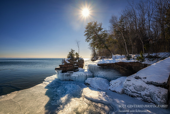 Winter scene, Madeline Island, '26 1