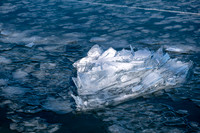 A small group of ice shards, Madeline Island