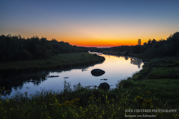Blue Hour, Couderay River