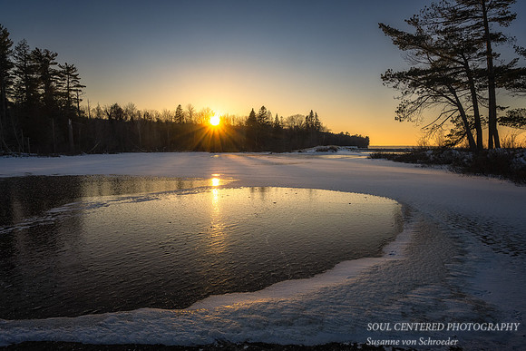 Sunset near Sand Bay, Dec. '22 2