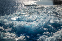 Blue & white ice shards, Madeline Island 4