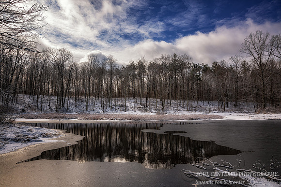 Early spring day in the Blue Hills