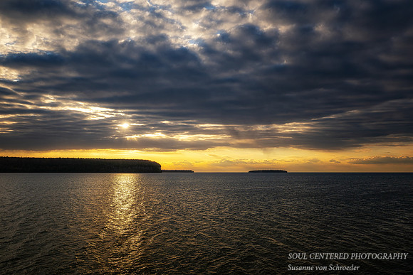 Lake Michigan sunset, May '26