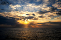 Sunset from the ferry 1