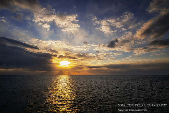 Sunset from the ferry 2