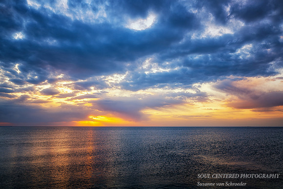 Sunset, Lake Michigan, May '26