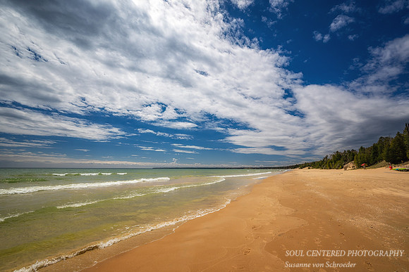 Beach at Whitefish Dunes State park 2