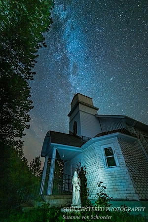 Milky Way with church 2