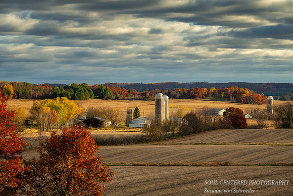 Late Fall landscape and farm 2021