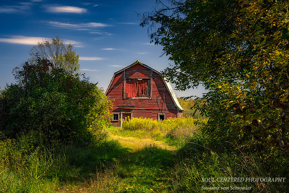 Little Red Barn, near Winter, Wisconsin 2