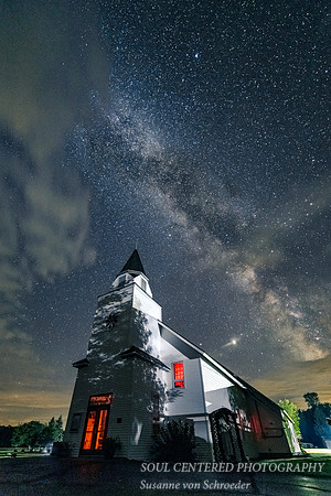 Milky Way, St. Francis of Assisi church