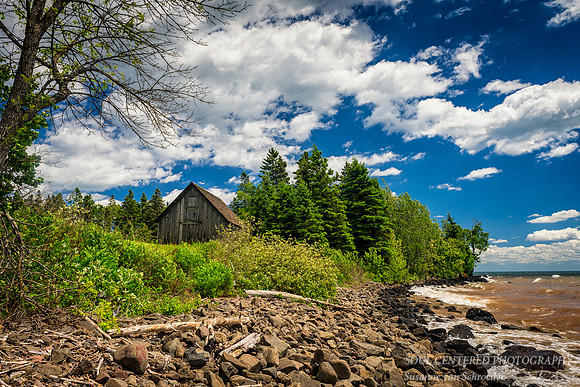 Fishing shed on Stoney Point
