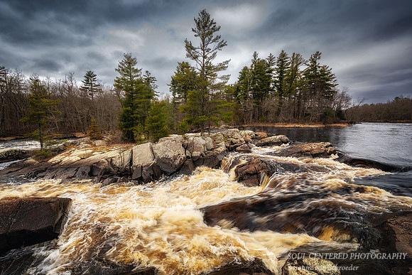 Little Falls, Flambeau river, April '26 2