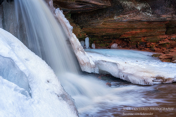 Lost Creek Falls, up close, March '26 1
