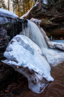 Lost Creek Falls, up close, March '26 2