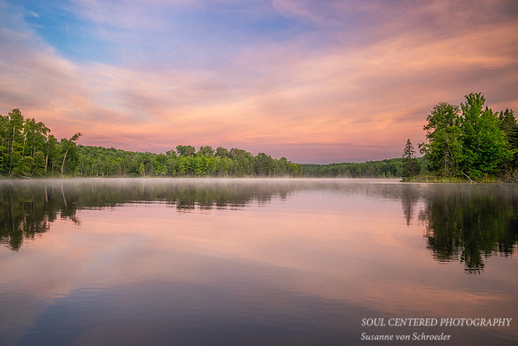 Colors of Dawn, Audie Lake, July '26 2
