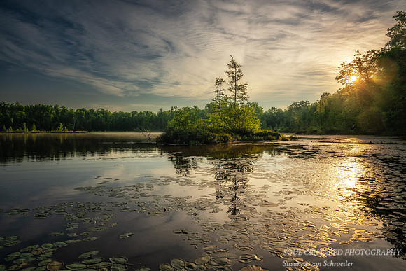 Sunrise at Audie Lake 4, July '26