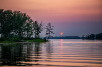Sunset Chippewa Flowage, July '26
