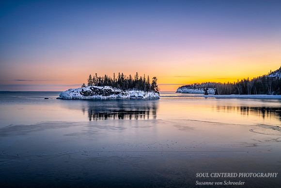 Blue Hour, Ellingsen Island, March '22 2