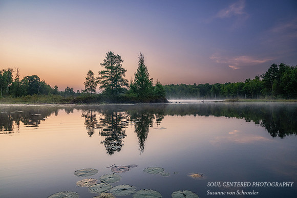 Blue Hour, Audie Lake, Aug. '26 4