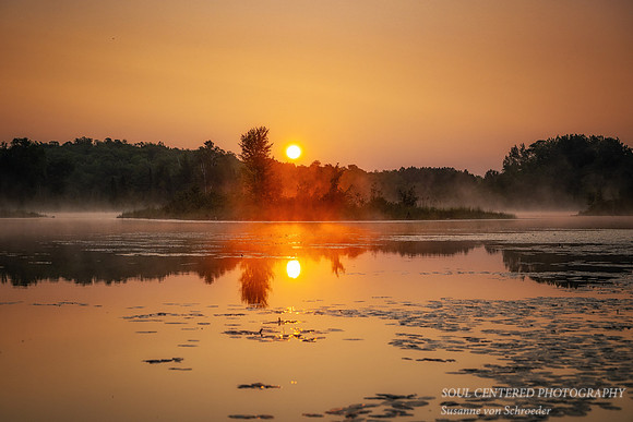 Sunrise, Audie Lake, Aug. '26 2