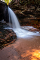 Lost Creek falls, April '25 2