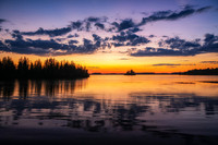 Dusk, Chippewa Flowage, WI, Aug. '26