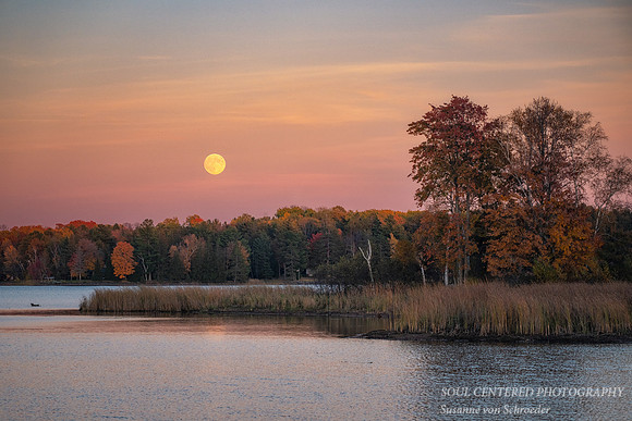 October full moon rising, '24 1