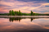 Colors of Dawn, Audie Lake, July '26 1